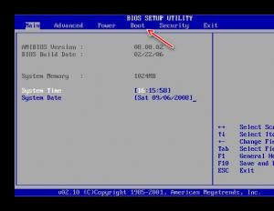 Windows'u yüklemek için BIOS'u ayarlama - BIOS sürüm 2101 Windows'u yükleme kılavuzunun tamamı